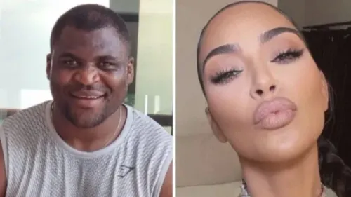 Francis Ngannou clarifie les on-dit sur une romance avec Kim...
