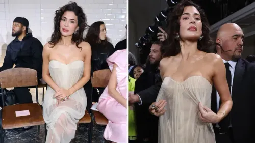 Kylie Jenner fait sensation à la Fashion Week de Paris malgré les...