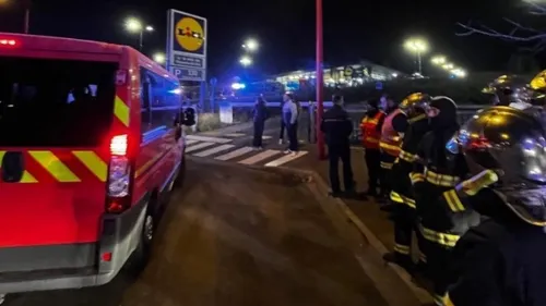 Attaque violente au hachoir dans un supermarché Lidl ! 