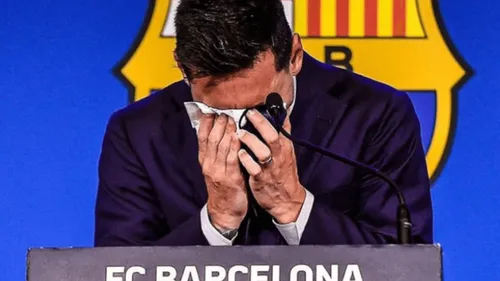 Le mouchoir de Messi couterait 1 million de dollars. 