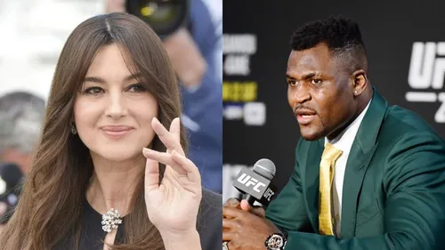 Francis Ngannou et Monica Bellucci ensemble dans un nouveau film