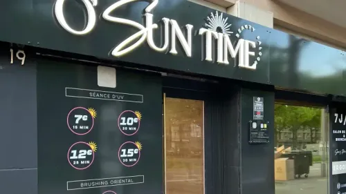 Fermeture pour le salon O’Sun Time de Poupette Kenza