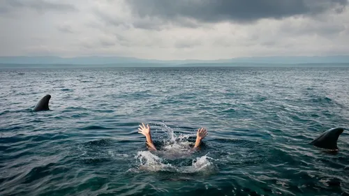 Un passager ivre tombe d'un bateau et se retrouve avec des requins ! 