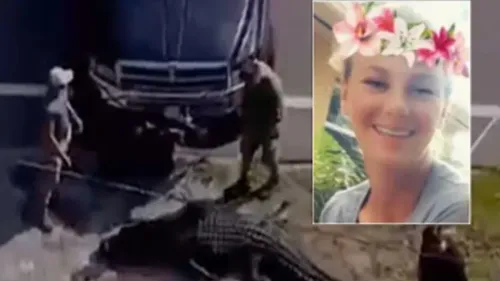 Sabrina, 41 ans, a été dévorée par un alligator en Floride (VIDÉO)