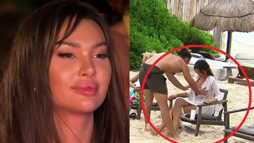 Sandra succombe lors d'un bain nocturne dans L'Île de la Tentation...