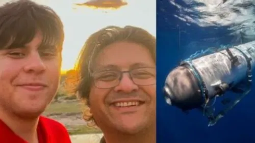 Sous-marin Titan : la compagne et mère des 2 victimes témoigne «...