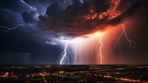 Un week-end orageux en perspective en France