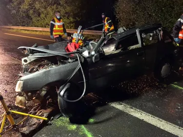 Violente collision sur la rocade de Vire