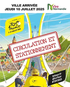 Arrivée du Tour de France à Vire Normandie — Infos Circulation &...