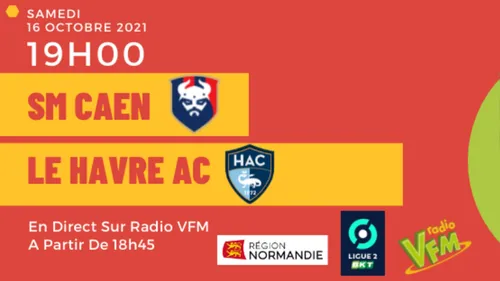 SM CAEN - LE HAVRE AC EN DIRECT SUR RADIOVFM