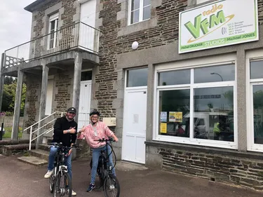 Quentin et Ingrid de la Radio VFM participent au Défi Mobilité