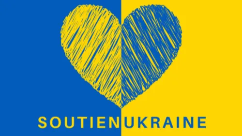 Condé-en-Normandie solidaire avec l’Ukraine