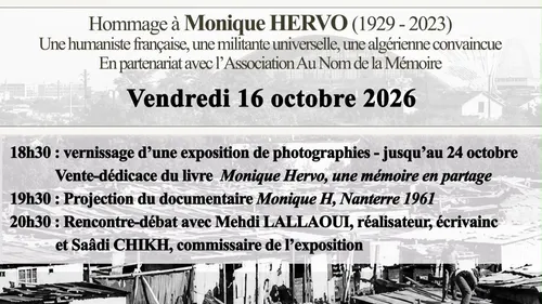 Mehdi Lallaoui au cœur d’un hommage à Monique Hervo et aux...