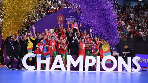 Le Maroc sacré champion d’Afrique de futsal féminin après une...