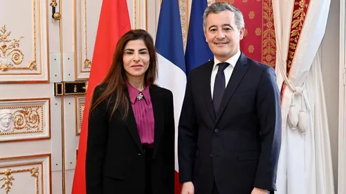 Gérald Darmanin Darmanin au Maroc pour renforcer la coopération...