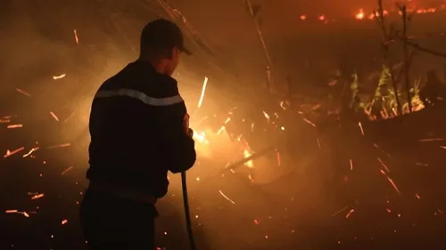 Algérie : des incendies d’automne bouleversent le Nord du pays ! 