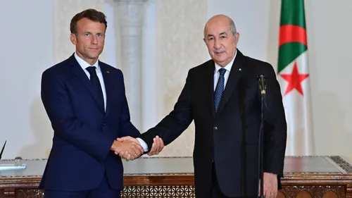 France-Algérie : Emmanuel Macron et Abdelmadjid Tebboune...