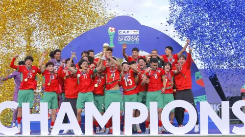 Le Maroc remporte la CAN U17 !