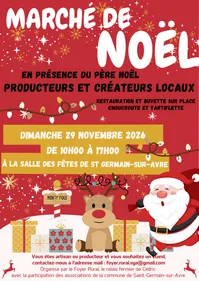 SAINT-GERMAIN-SUR-AVRE (27) - Marché de Noël