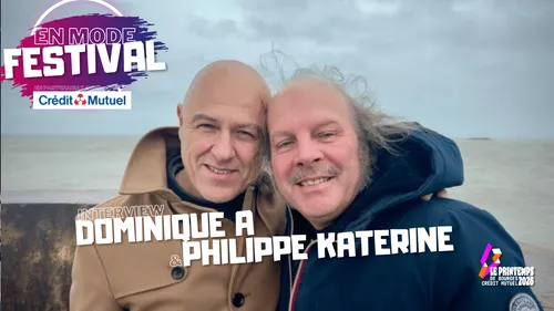 Dominique A & Philippe Katerine au Printemps de Bourges Crédit Murtuel