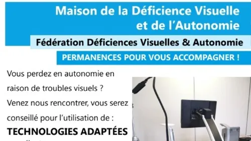 NOGENT-LE-ROTROU - Permanence de la Maison de la Déficience Visuel...