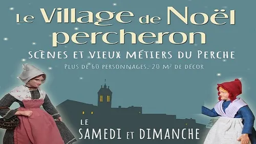 APPENAI-SOUS-BELLÊME (61) - Crèches : le village de Noël percheron.