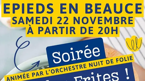 ÉPIEDS-EN-BEAUCE (45) - Soirée moules frites du comité des fêtes