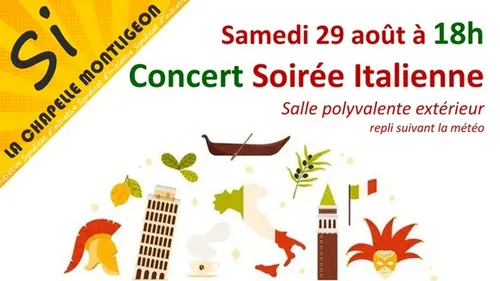 LA CHAPELLE-MONTLIGEON (61) - Concert soirée italienne