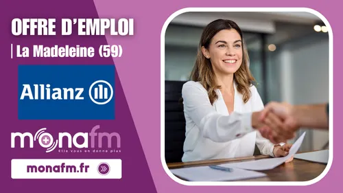 Allianz à La Madeleine recrute un(e) chargé(e) de clientèle en CDI