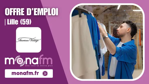American Vintage à Lille recrute un(e) conseiller(ère) de vente en CDI