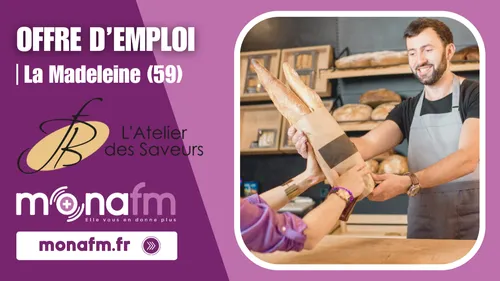 L'Atelier des Saveurs à La Madeleine recrute un(e) vendeur(se)...