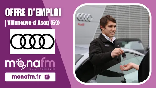 Audi à Villeneuve-d'Ascq recrute un conseiller client après-vente...