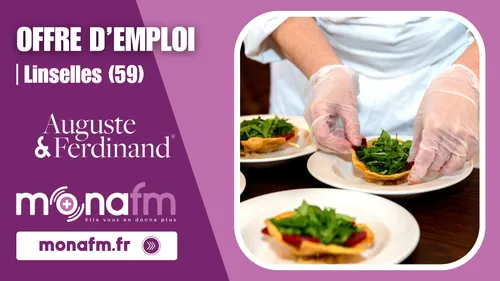 Auguste & Ferdinand à Linselles recrute un cuisinier/équipier...