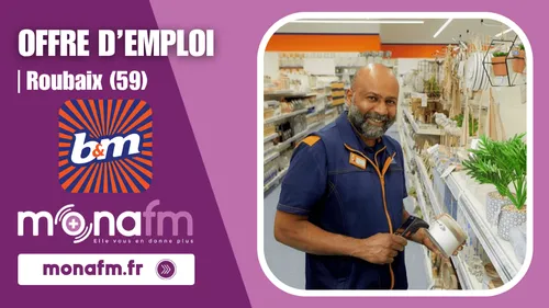 B&M à Roubaix recrute un employé polyvalent [H/F] en CDI
