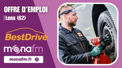 Le garage automobile BestDrive à Lens recrute un monteur...
