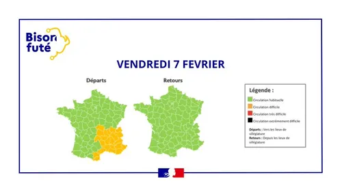 Attention sur les routes, en ce 1er week end de vacances !