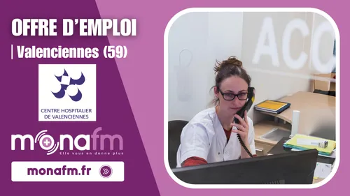 Le Centre Hospitalier de Valenciennes recrute un agent d'accueil...
