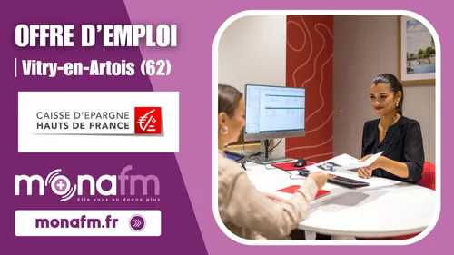 La Caisse d'Epargne à Vitry-en-Artois recrute un conseiller de...