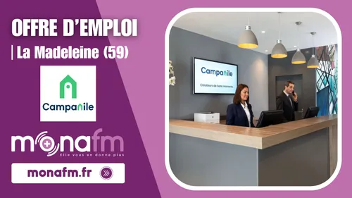 L'hôtel restaurant Campanile à La Madeleine recrute un(e)...