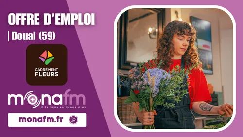 Carrément Fleurs à Douai recrute un(e) fleuriste diplômé(e) en CDI