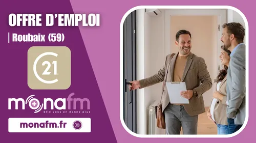 Century 21 à Roubaix recrute un conseiller immobilier [H/F] en CDI