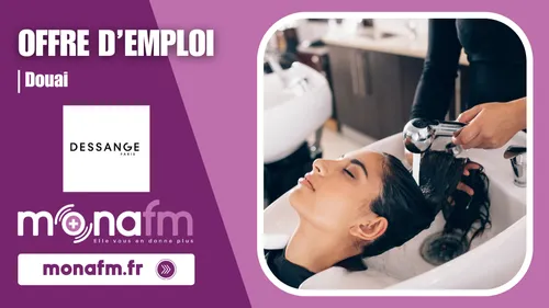 Le salon de coiffure Dessange à Douai recrute un(e) coiffeur(se)...