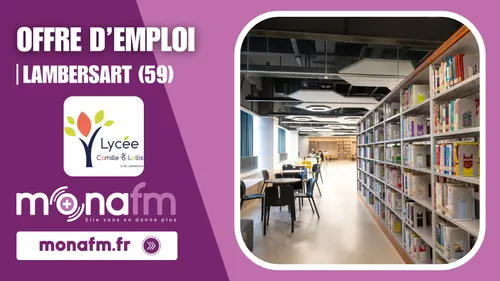 Le lycée Camille de Lellis à Lambersart, recherche un(e)...