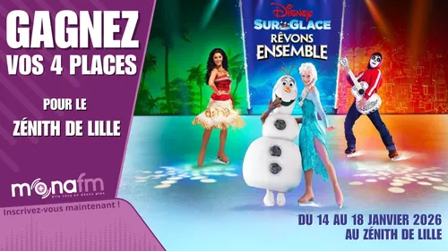 [ Jeu terminé ] Gagnez vos 4 places pour Disney sur Glace à Lille