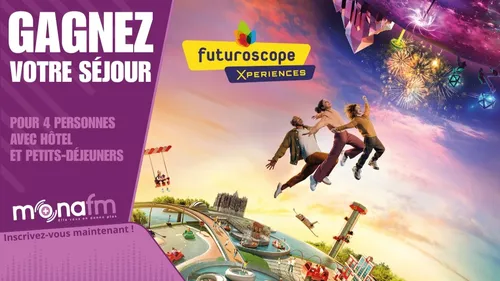 Jeu terminé! Gagnez votre séjour au Futuroscope 