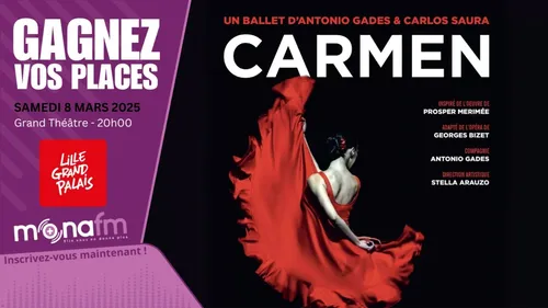 Fini- Gagnez vos places pour CARMEN 