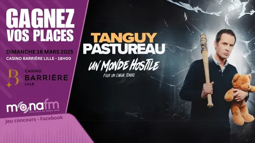 Fini! Gagnez vos places pour  Tanguy Pastureau
