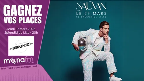 Fini! Gagnez vos places pour Sauvan