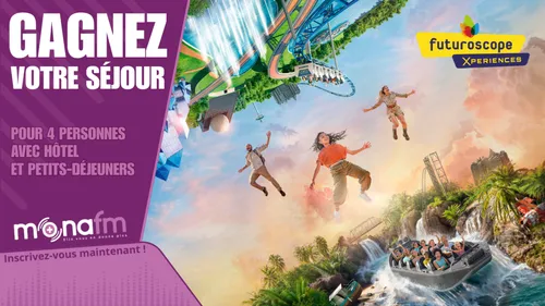 Jeu terminé! Gagnez votre séjour au Futuroscope