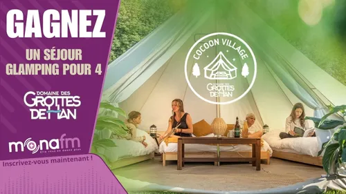 Jeu terminé! Gagnez votre séjour glamping en immersion pour 4...